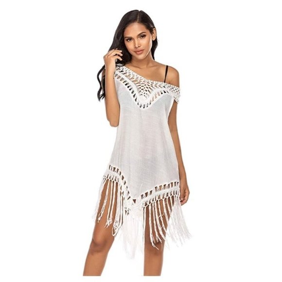 Unlisted Other - Women Swimsuit Beach Cover Up Lace Sheer